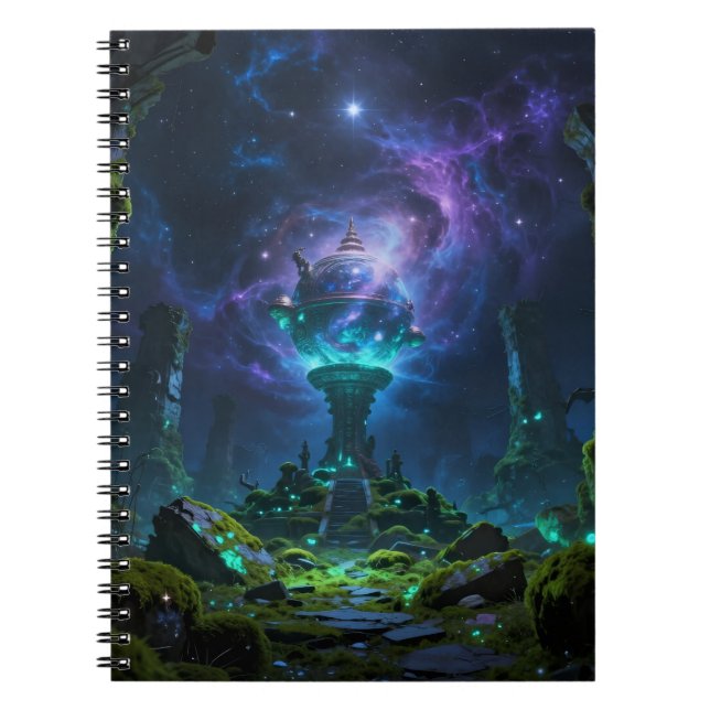 Cuaderno Sternenpfad – Reise durch das Universum (Frente)