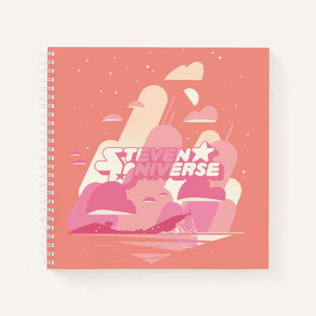 Cuaderno Steven Universe | Ciudad de la playa (Anverso)