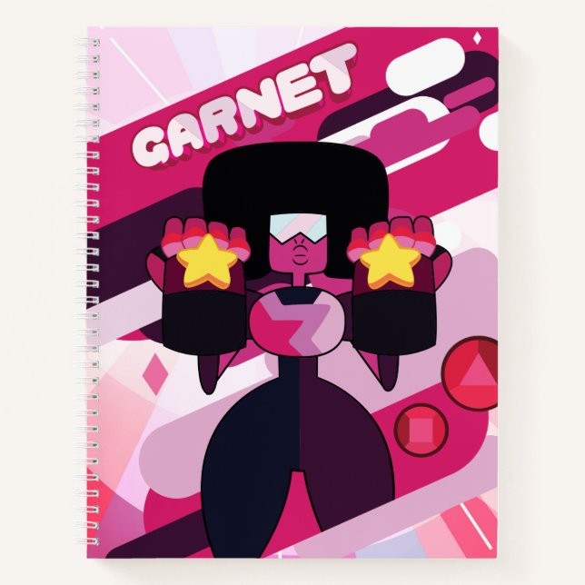 Cuaderno Steven Universe | Gráfica de caracteres de red (Anverso)