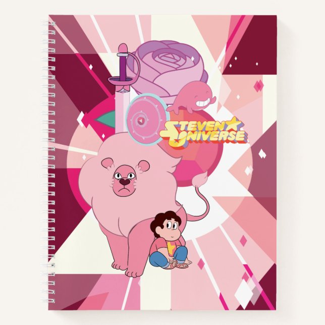 Cuaderno Steven Universe | Legado Rosa Quartz (Anverso)