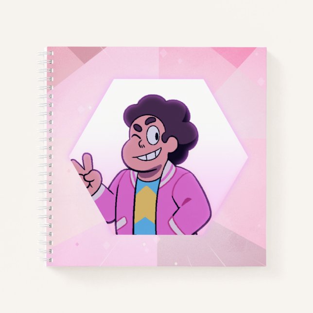 Cuaderno Steven Universe | Retrato de diamante rosa (Anverso)