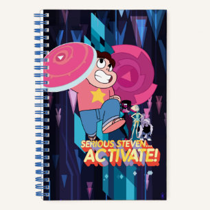 Cuaderno Steven Universe   Steven serio... ¡Activa!