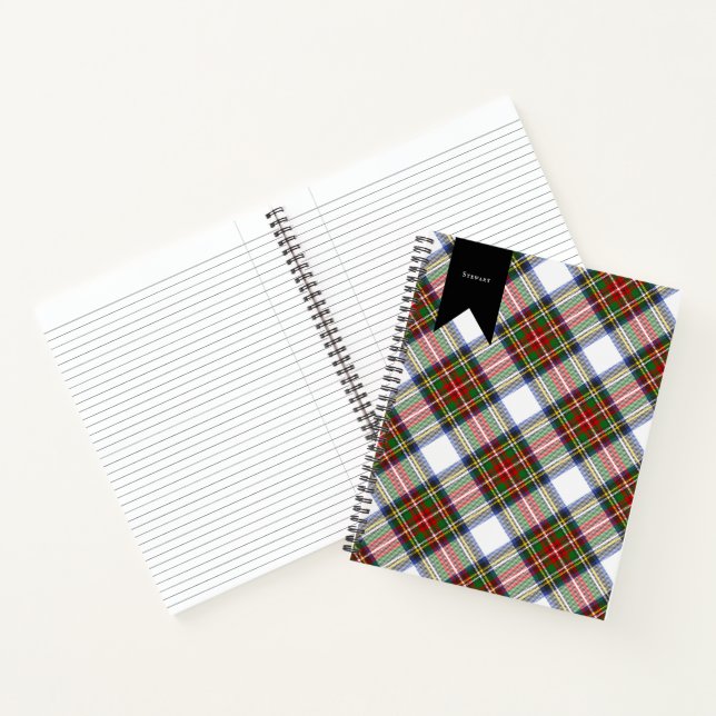 Cuaderno Stewart Royal Vress Plaid Scottish Pattern (Interior)