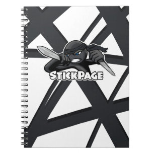 Cuaderno StickPage - Ninja loco