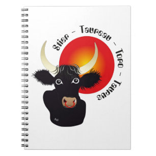 Cuaderno Stier 21. Abril bis 20. Mai Notizheft