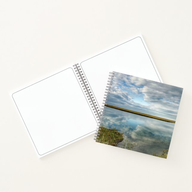 Cuaderno Stiffkey Marsh, Esbozo de la Costa Norte Norfolk P (Interior)