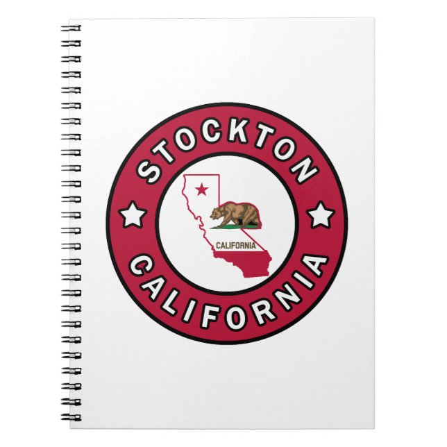 Cuaderno Stockton California (Frente)