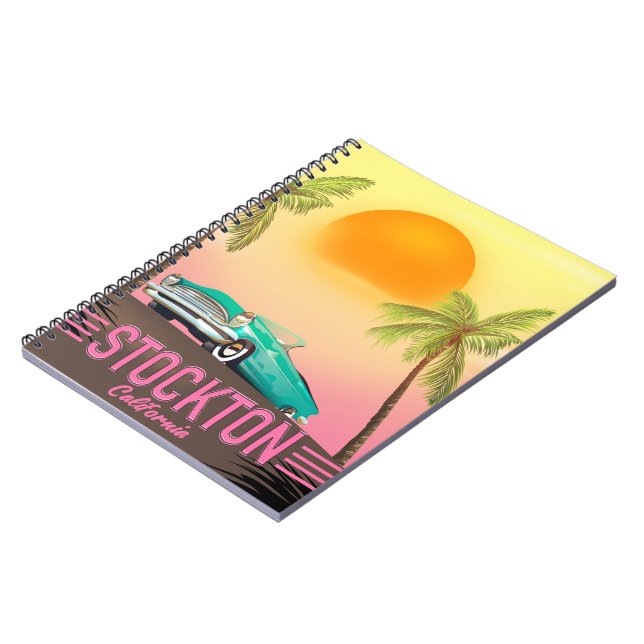 Cuaderno Stockton California EE. UU. (Lado Izquierdo)