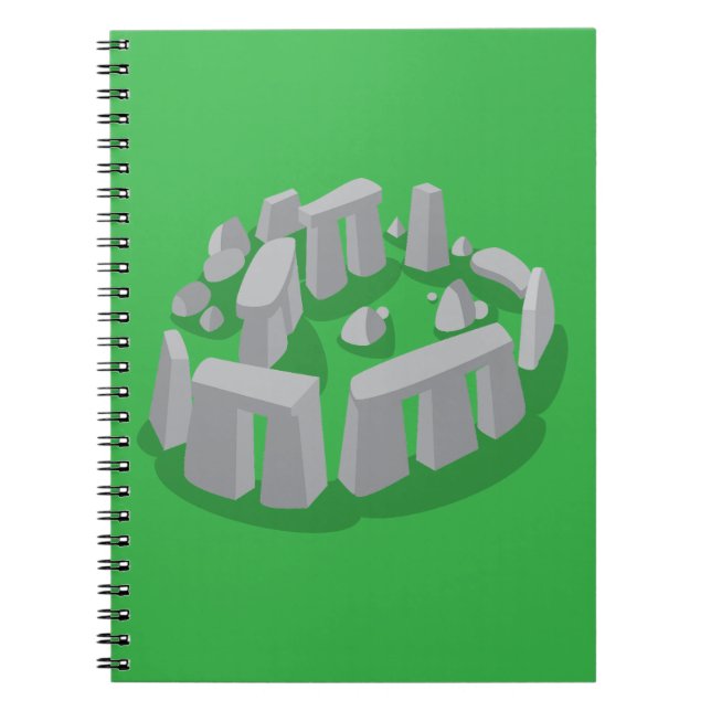 Cuaderno Stonehenge de Inglaterra (Frente)