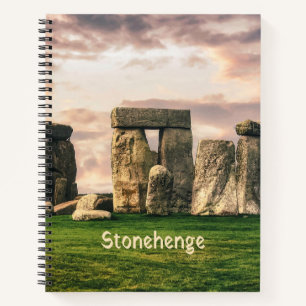 Cuaderno Stonehenge Inglaterra Reino Unido