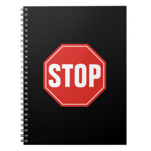 Cuaderno STOP Sign