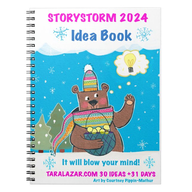Cuaderno Storystorm 2024 Idea Book and Journal (Frente)