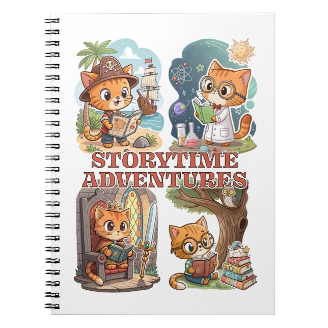 Cuaderno Storytime Adventures – A Journey Through Books (Frente)