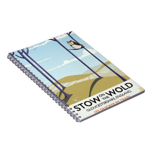 Cuaderno Stow-on-the-Wold, Gloucestershire, Inglaterra