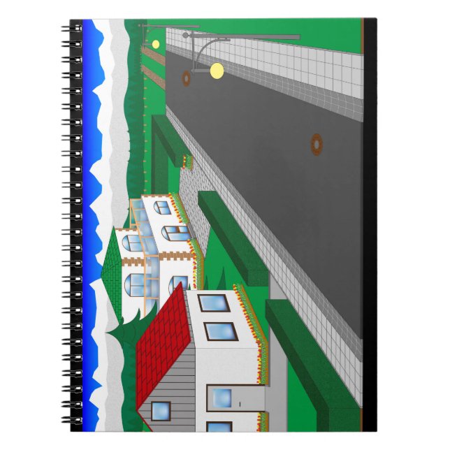 Cuaderno Straßen und Hausbau (Frente)