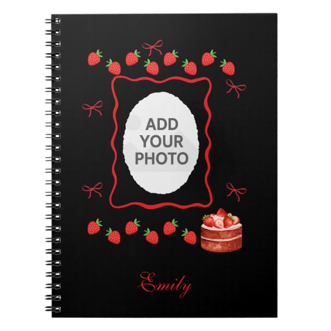 Cuaderno Strawberry Birthday Notebook Gift (Frente)