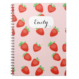 Cuaderno Strawberry Milkshake strawberries Nombre personali