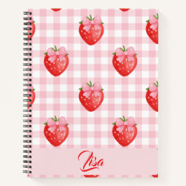 Cuaderno Strawberry Personalized Journal