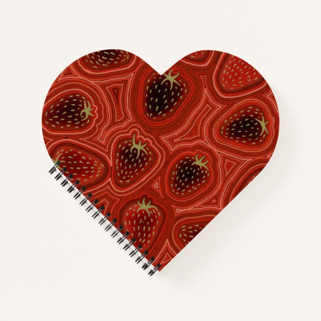Cuaderno Strawberry swirl Spiral  (Anverso)