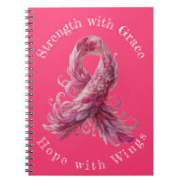 Cuaderno Strength with Grace – Breast Cancer Awareness 