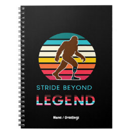 Cuaderno Stride Beyond Legend Sasquatch Amputee Vintage 