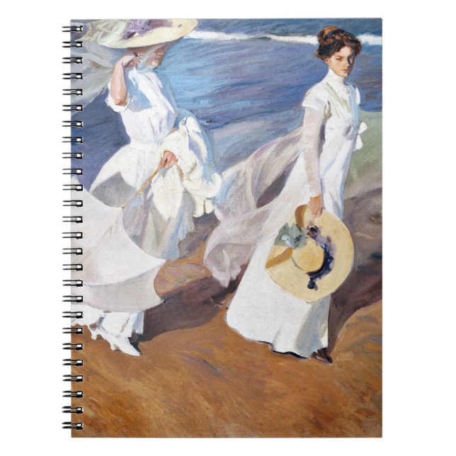 Cuaderno Strolling along the Seashore by Joaquin Sorolla (Frente)