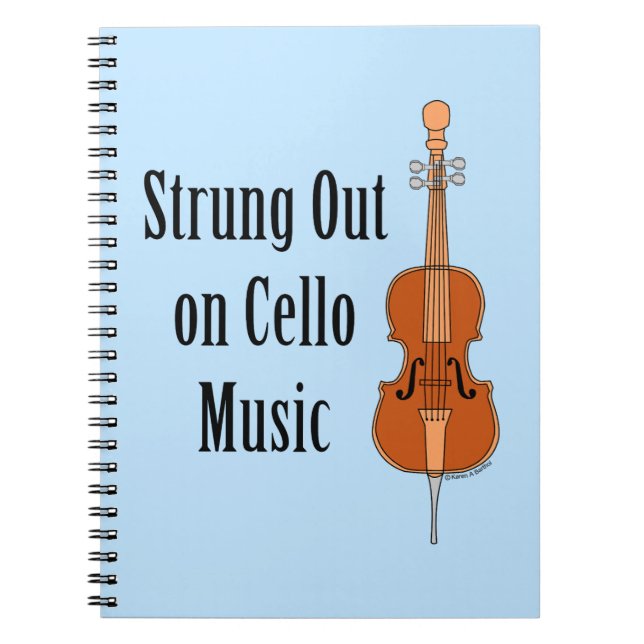 Cuaderno Strung Out Cello (Frente)