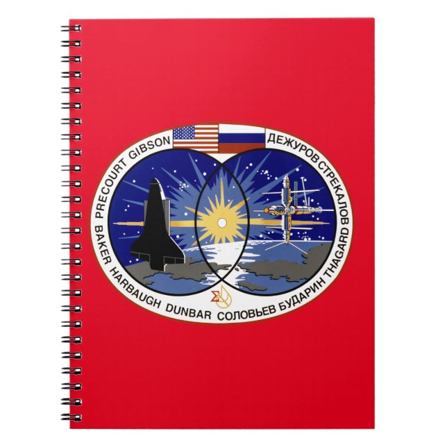 CUADERNO STS-71 (Frente)