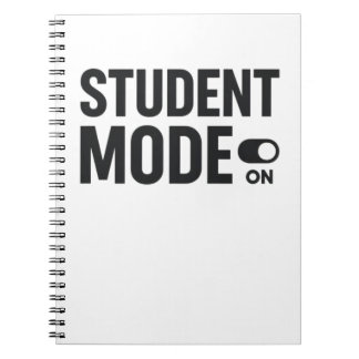 Cuaderno Student Mode On – Study Motivation
