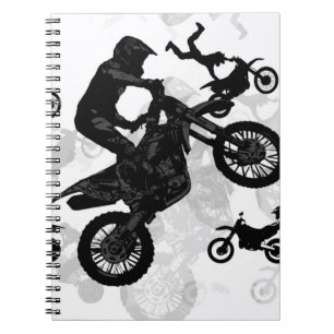 Cuaderno Stuntmen de Motocross extremo