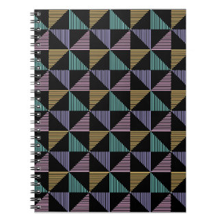 Cuaderno Stylish Abstract Geometric Print – Modern Trendy