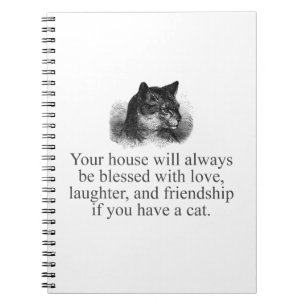 Cuaderno Su Casa Siempre Será Bendecida.