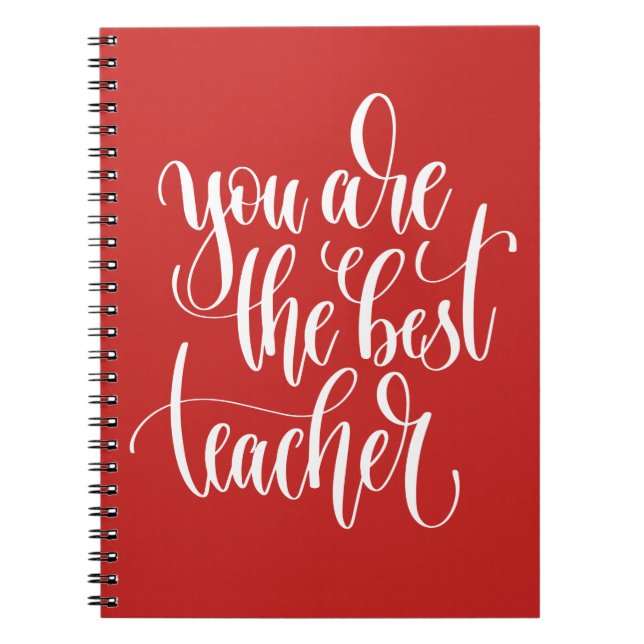 Cuaderno Su es el mejor profesor (Frente)