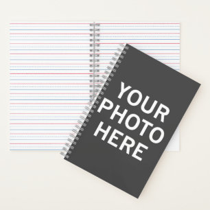 Cuaderno Su foto aquí