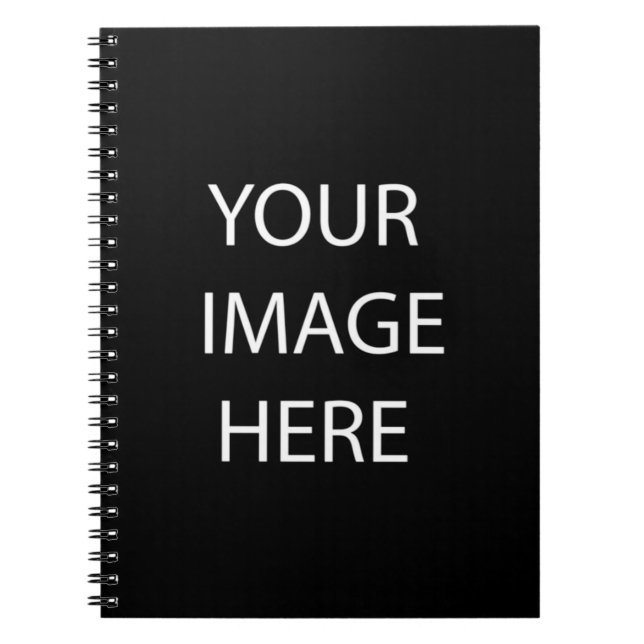 Cuaderno "Su imagen aquí - Crear impresiones Personalizados (Frente)