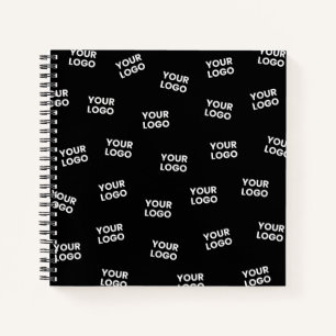 Cuaderno Su imagen, logotipo de negocio o cualquier otro di
