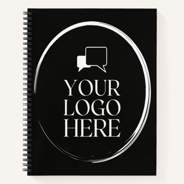 Cuaderno Su Logo Aquí Moderno (Anverso)