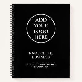 Cuaderno Su logotipo profesional Empresa de negocios