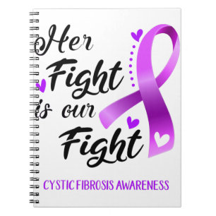 Cuaderno Su lucha es nuestra lucha contra la fibrosis quíst