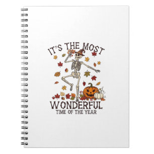 Cuaderno Su Más Maravilloso Esqueleto Bailarín Bruja de Hal