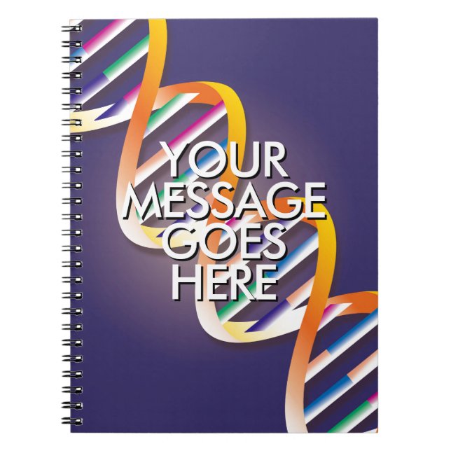 Cuaderno SU MESSAGE DNA Science (Frente)