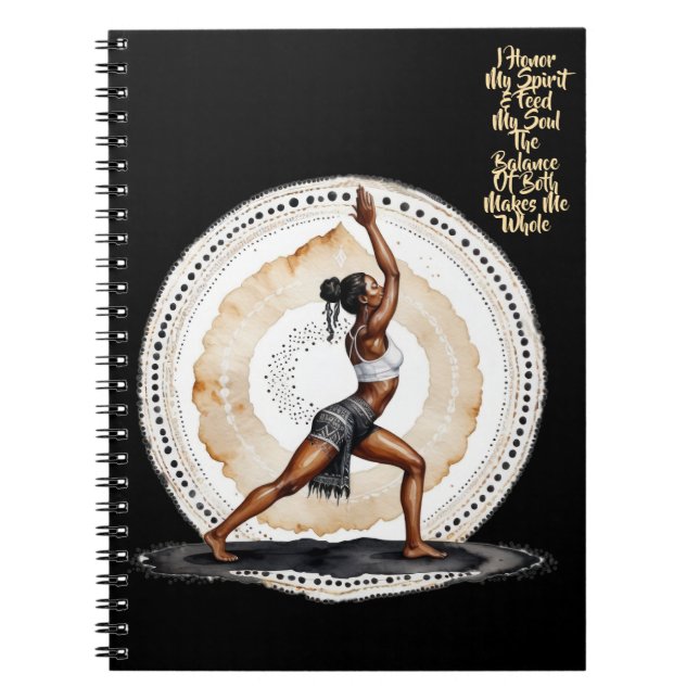 Cuaderno Su Sabiduría Honro El Portátil De Fotografía Espir (Frente)