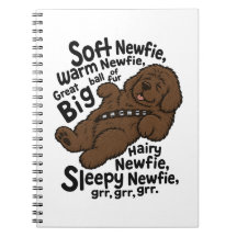 Suave poema de Newfie (nuevo marrón)