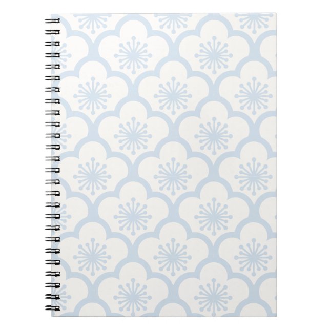 Cuaderno Suave polvo de Sakura azul - Neutral (Frente)