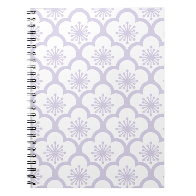 Cuaderno Suave Sakura Lavanda Polvorienta - Neutral (Frente)