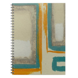 Cuaderno Suave y audaz abstracto inspirado en Rothko