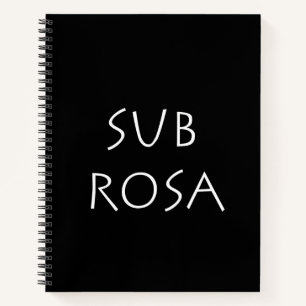 Cuaderno Sub Rosa