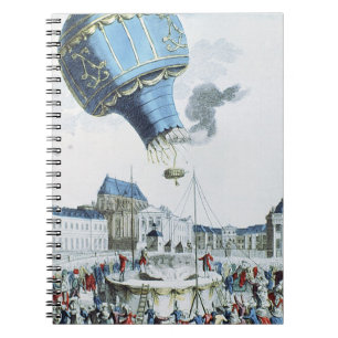 Cuaderno Subida del globo de aire caliente de los hermanos