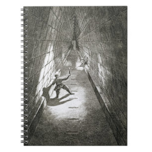 Cuaderno Subida interior de una pirámide, c.1780 (grabado)