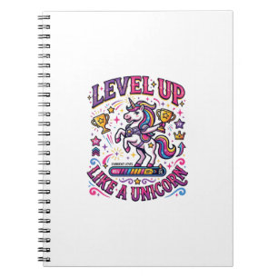 Cuaderno Subir de Nivel como un Unicornio Comercial Lindo R